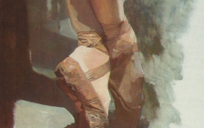 Viendo pintar a Francisco Rodón